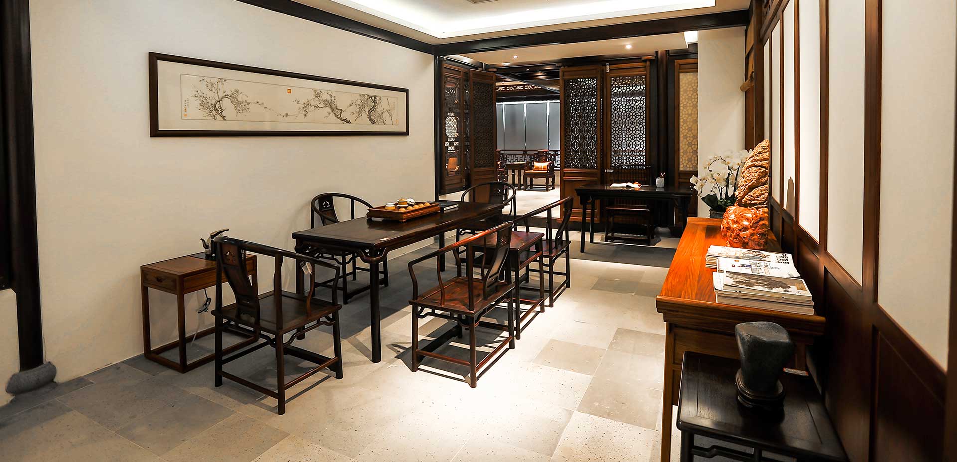 吴腾飞大师设计——大清翰林古典红木餐桌